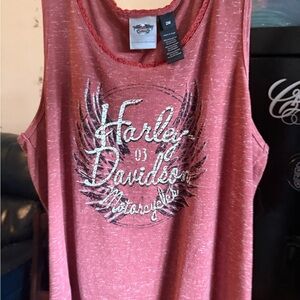 Harley-Davidson Red Tank Top